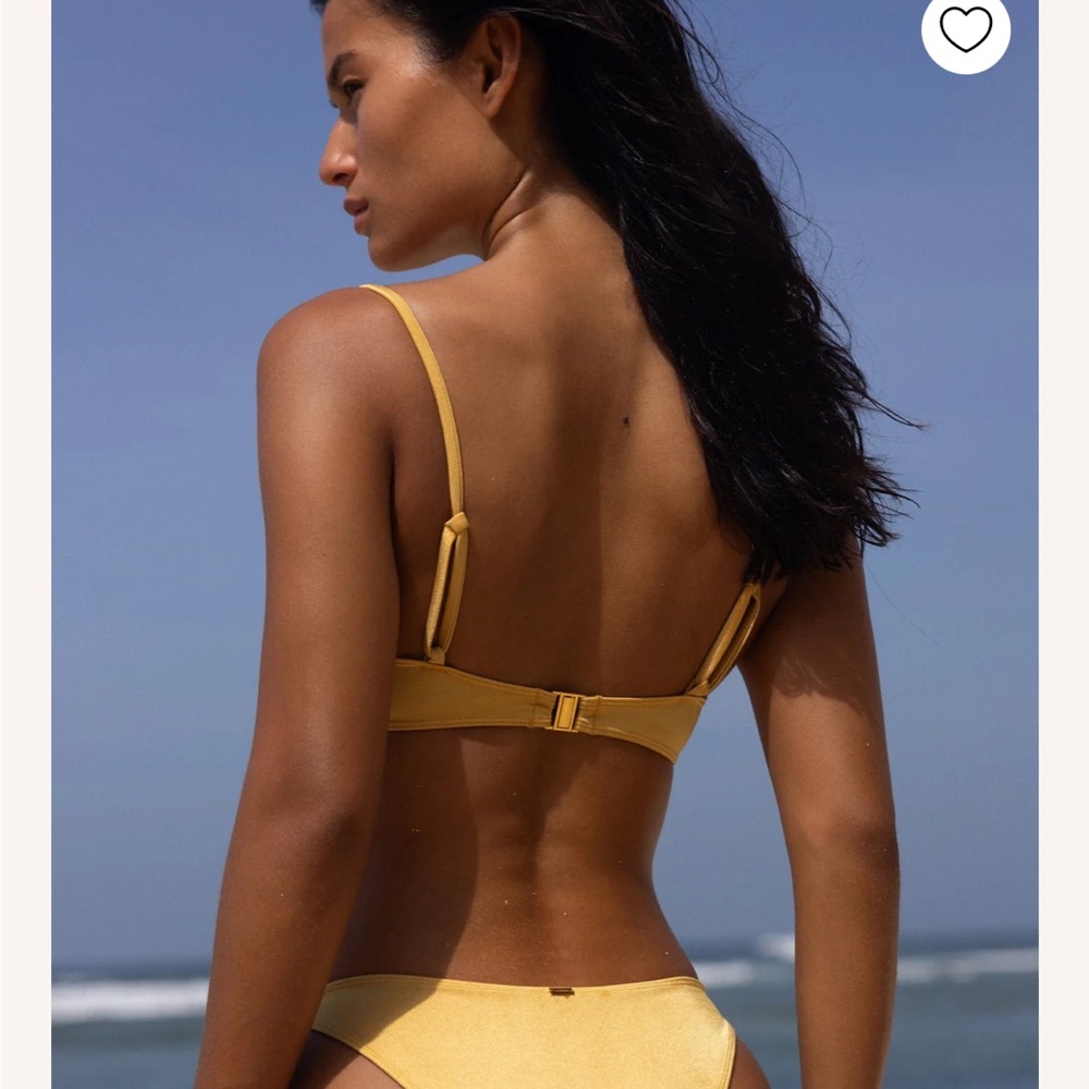 Gooseberry Intimates So Chic Gold Bikini - Picture 2 of 16